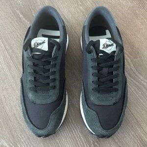 Diesel Black and Gray Sneakers
